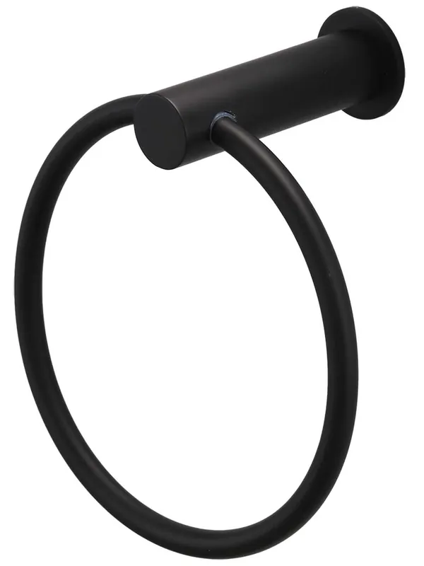 Hopewell Towel Ring - Matte Black Buy Direct