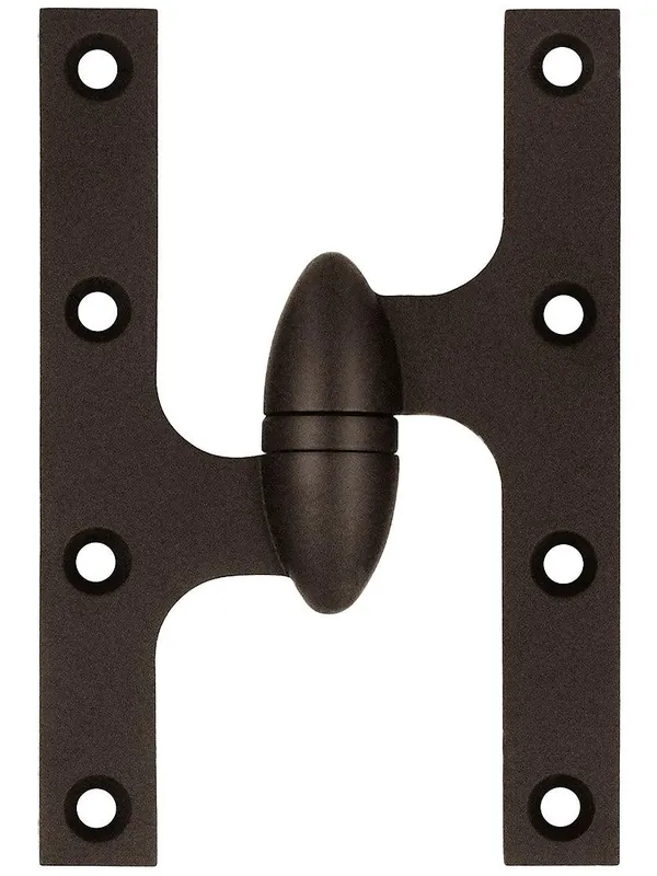 Direct From Factory 6" x 4" Premium Olive Knuckle Hinge - Oil-Rubbed Bronze