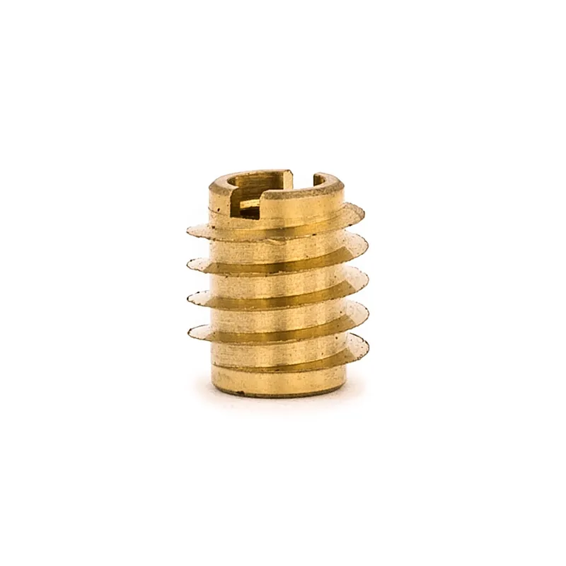 Threaded Insert for Hard Wood - Brass - 10-32 Special Discount