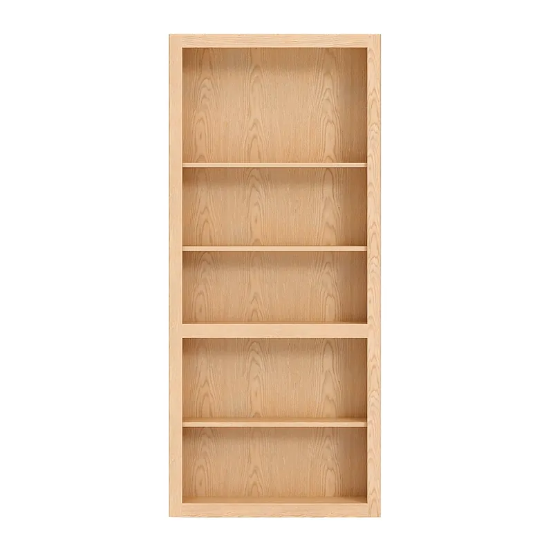 32" Oak InvisiDoor Bookcase Shelving Unit Kit Markdown