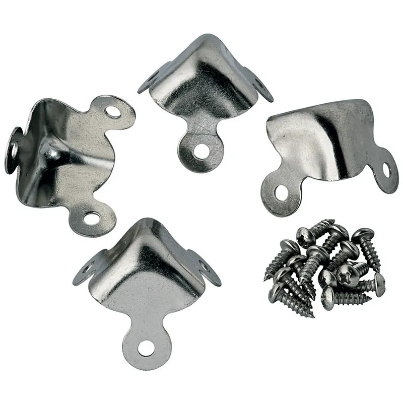 Buy Today Nickel Plated Trunk Corners