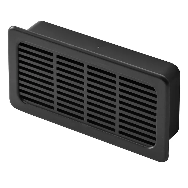 Best Seller Black Rectangular Vent Grill, Fits 2'' x 4'' Opening