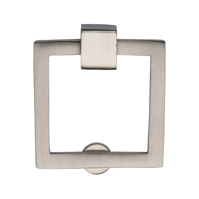 Top Rated 2'' Square Cabinet Drop Pull, Polished Nickel