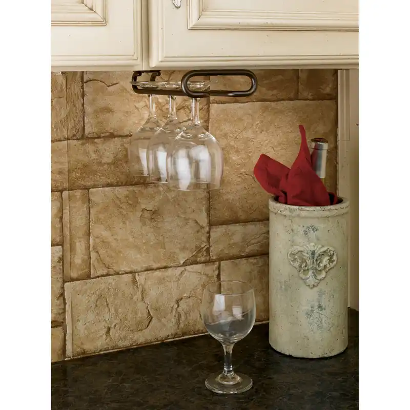 Professional Grade 18" Stemware Holder, Oil Rubbed Bronze (3150-18ORB)
