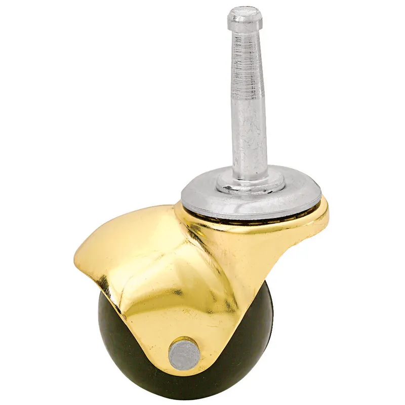1-9/16" Brass Ball Casters Stem Mount (4 per Pack) Limited Edition