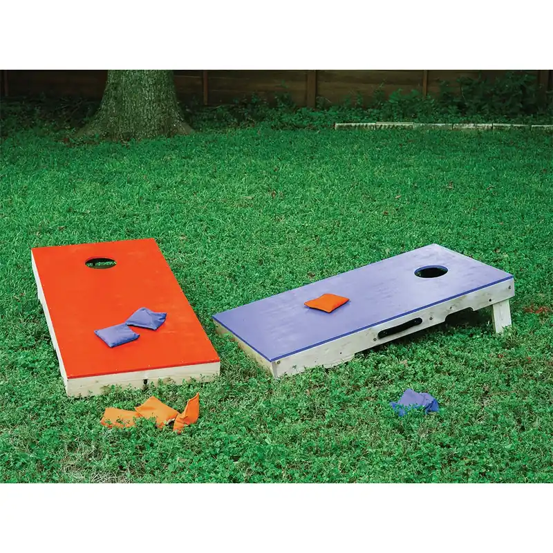 Rockler Suitcase Style Cornhole Boards Plan with 1/4'' MDF Templates Crafted