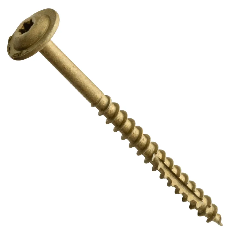 Centerline #7 x 2-1/2'' Washer Head Low-Profile Star Drive Screws, Exterior Bronze Ceramic, 100-Pack Weekend Sale