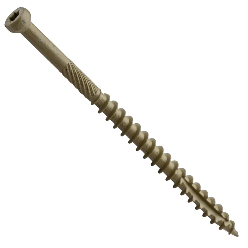 Same Day Shipping Centerline #7 x 3'' Trim Head Star Drive Finish/Trim Screws, Exterior Bronze Ceramic, 100-Pack
