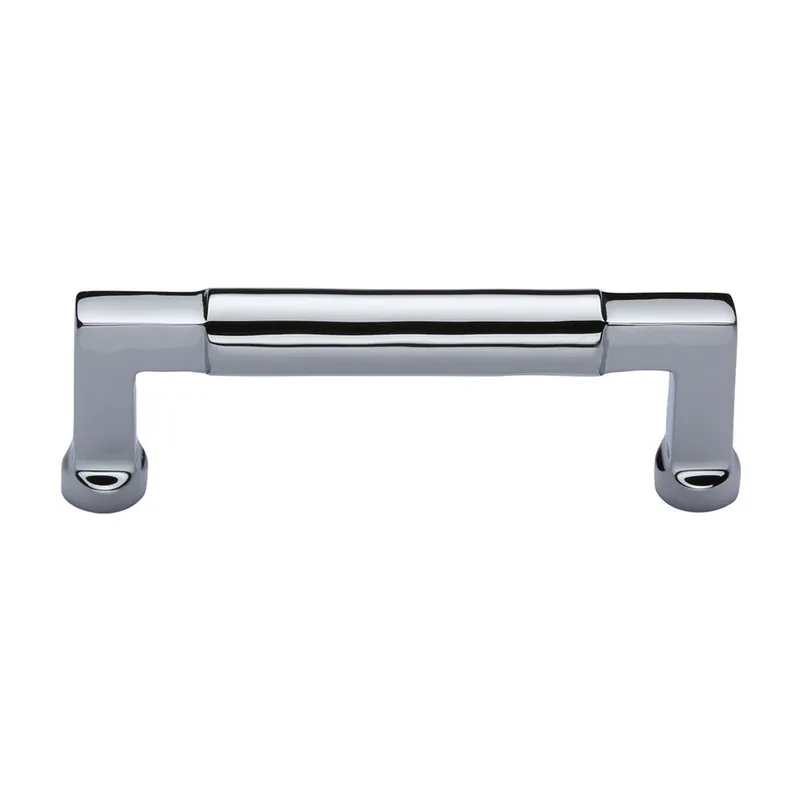 Warranty Included 6-5/8'' Bauhaus Cabinet Pull, Polished Chrome