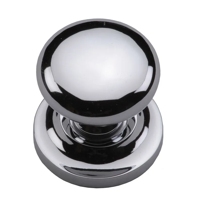 1-1/2'' Round Cabinet Knob on Rose, Dark Oil-Rubbed Certified