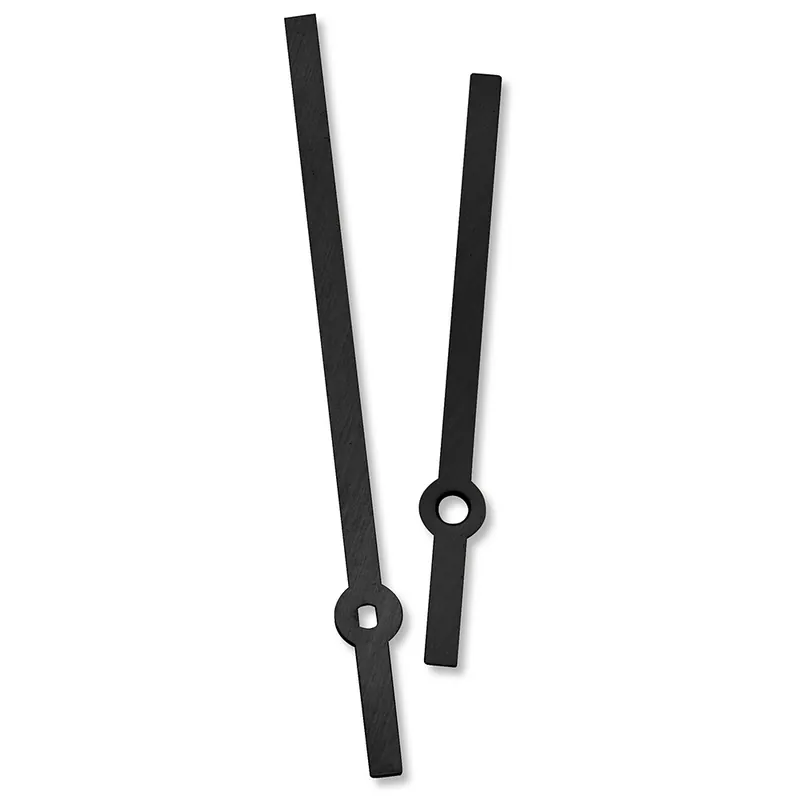 Latest Straight Clock Hands, 4-1/8'', Black