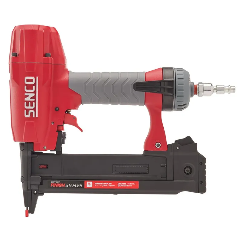 Hot Deal Senco 1/4” Crown, 3/8" - 1-1/2" 18 Gauge Finish Stapler LS61H1P
