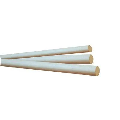Free Returns 3 Foot Wood Dowel Rods Red Oak 1-1/4"