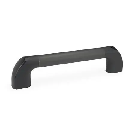 EN 767 Tubular Handles Aluminum, Powder Coated Tube, Plastic End Caps, Ergostyle® - EN 767-28-300-DSG One Day Deal