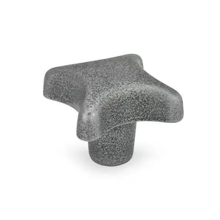 Free Shipping DIN 6335 Hand Knobs Cast Iron / Aluminum, Blank Type - DIN 6335-GG-32-A