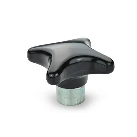 Order Now GN 6335.1 Hand Knobs Phenolic Plastic, with Protruding Steel Hub - GN 6335.1-32-M6-E (6NC67/E)