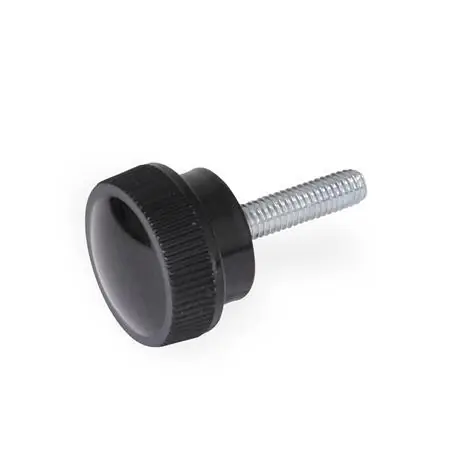 Don’t Miss Out VPZ Knurled Screws Plastic, with Steel Threaded Stud - VPZ-22-M5-10