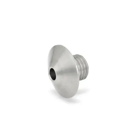 Bargain GN 412.5 Locating Bushings with Tapered Flange Stainless Steel, for Indexing Plungers / Cam Action Indexing Plungers - GN 412.5-M12X1.5-B4.2