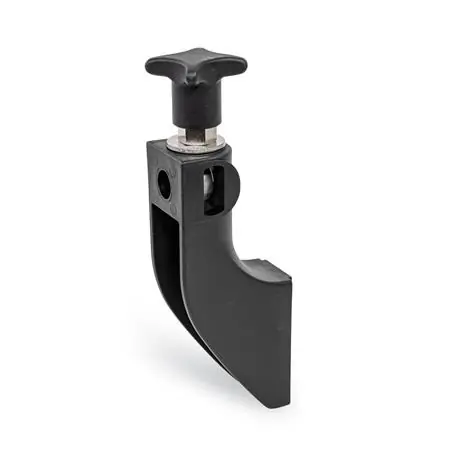 Free Returns EN 6476 Side Guide Bracket Plastic, Fixed, with Contact Edge - EN 6476-1-D12-198