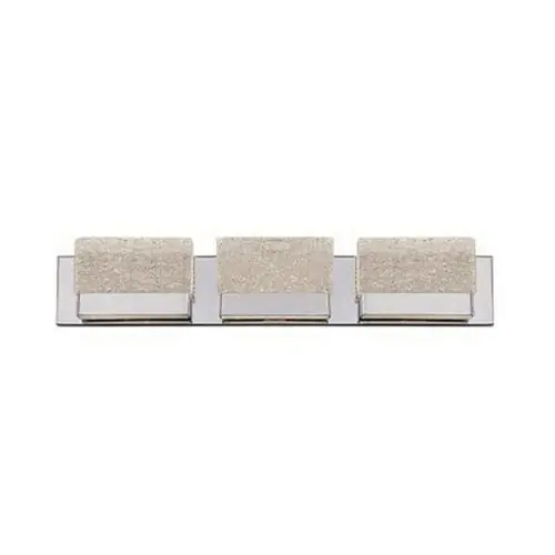 Modern Forms WS-6528-CH 3-Light Vanity Fixture 120-Volt Chrome Glacier Modern