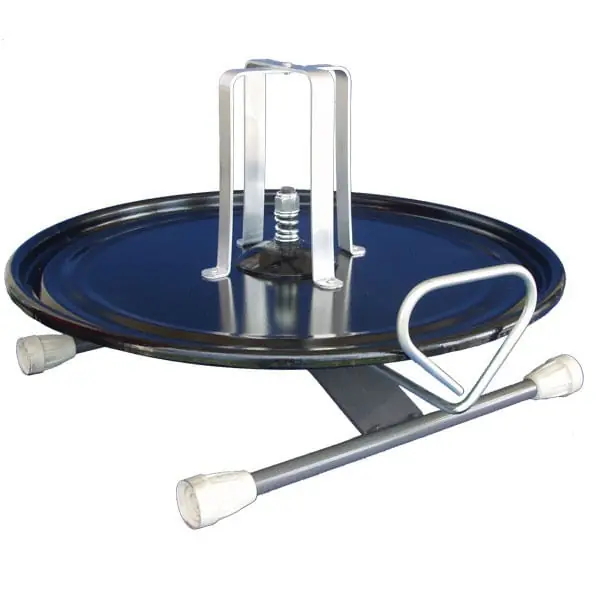 Rack-A-Tiers 19HDFR High Grade Steel Zinc and Aluminum Heavy-Duty Floor Reel 24-Inch Wire Tray Free Returns