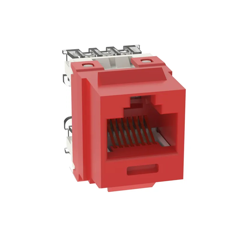 Flash Sale PAND NK688MRD NK CAT 6 PUNCHDOWN JACK MODULE RED