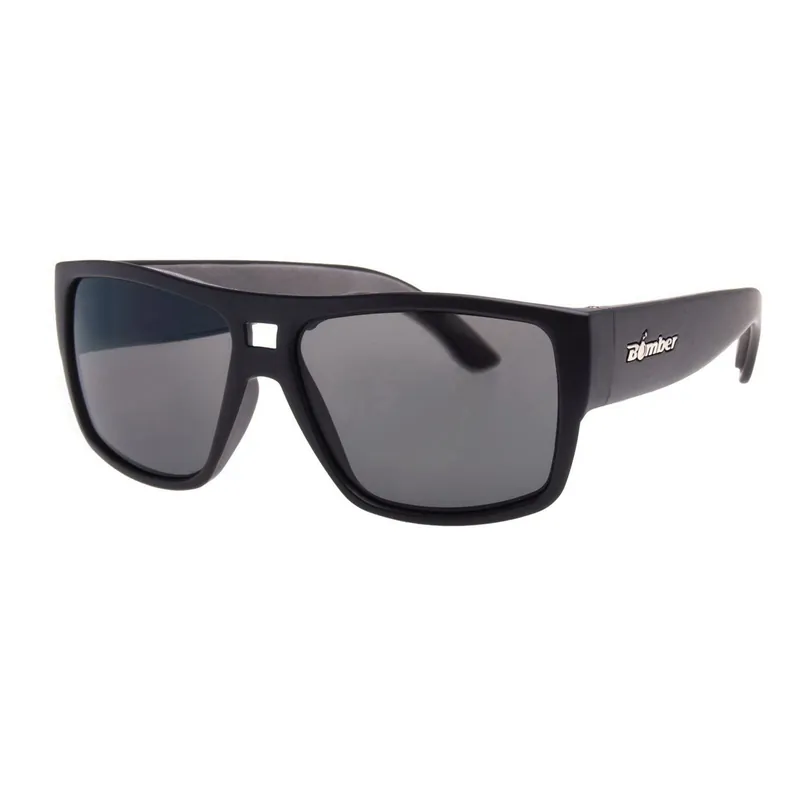 Bomber Eyewear IRE101 Safety Eyewear Matte Black Frame Smoke Ire Bomb Professional Grade