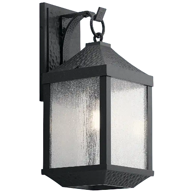 INCANDESCENT WALL MOUNT LIGHT FIXTURE KICH 49986DBK 150W LT FX Handmade