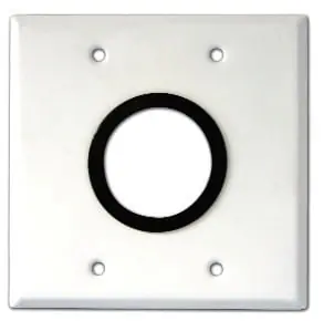 WALL PLATE MULB 86708 2G WHT 2 0IN BSHD WLPLT Special Offer