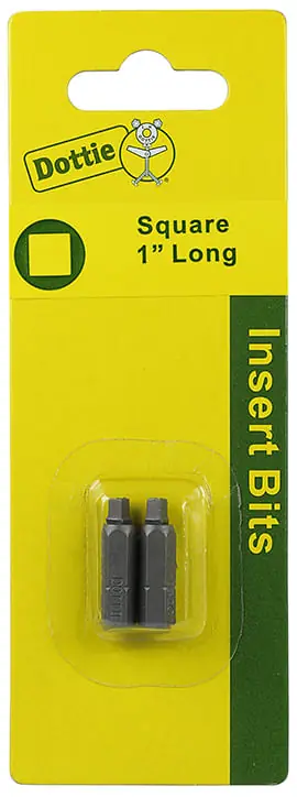 Dottie IB0C Carded 2-Piece Insert Bit #0 x 1-Inch Square Express Delivery
