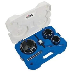 Cheap Lenox Tools LXAH411SET Carbide Tipped General Purpose 11-Piece Hole Saw Kit 2-1/8 - 4-5/8-Inch