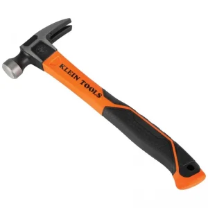 Klein Tools H80816 Forged Steel Straight-Claw Hammer 5.1-Inch x 12.8-Inch Top Rated